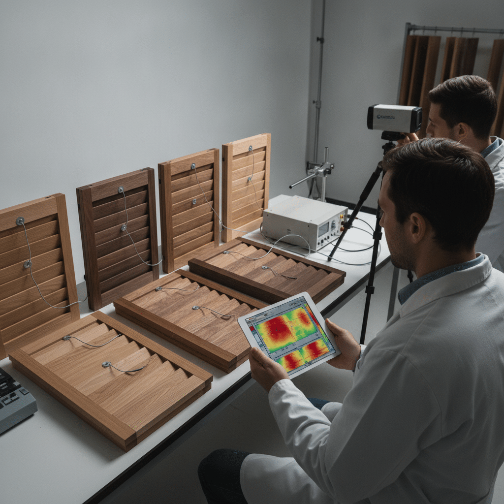 Analyzing the Thermal Properties of Natural Timber Shutters