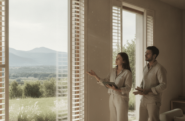 Choosing Shutter Louvre Sizes: How It Affects Natural Light and Views