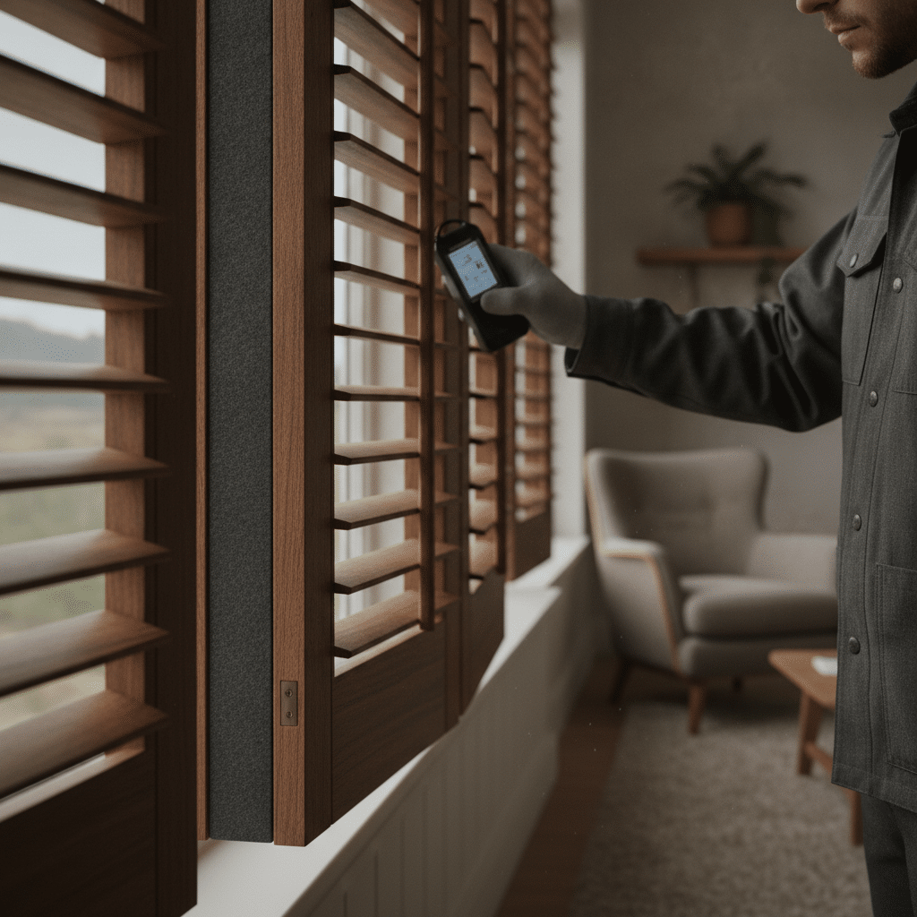 Do Heavy Plantation Shutter Materials Provide Better Soundproofing?