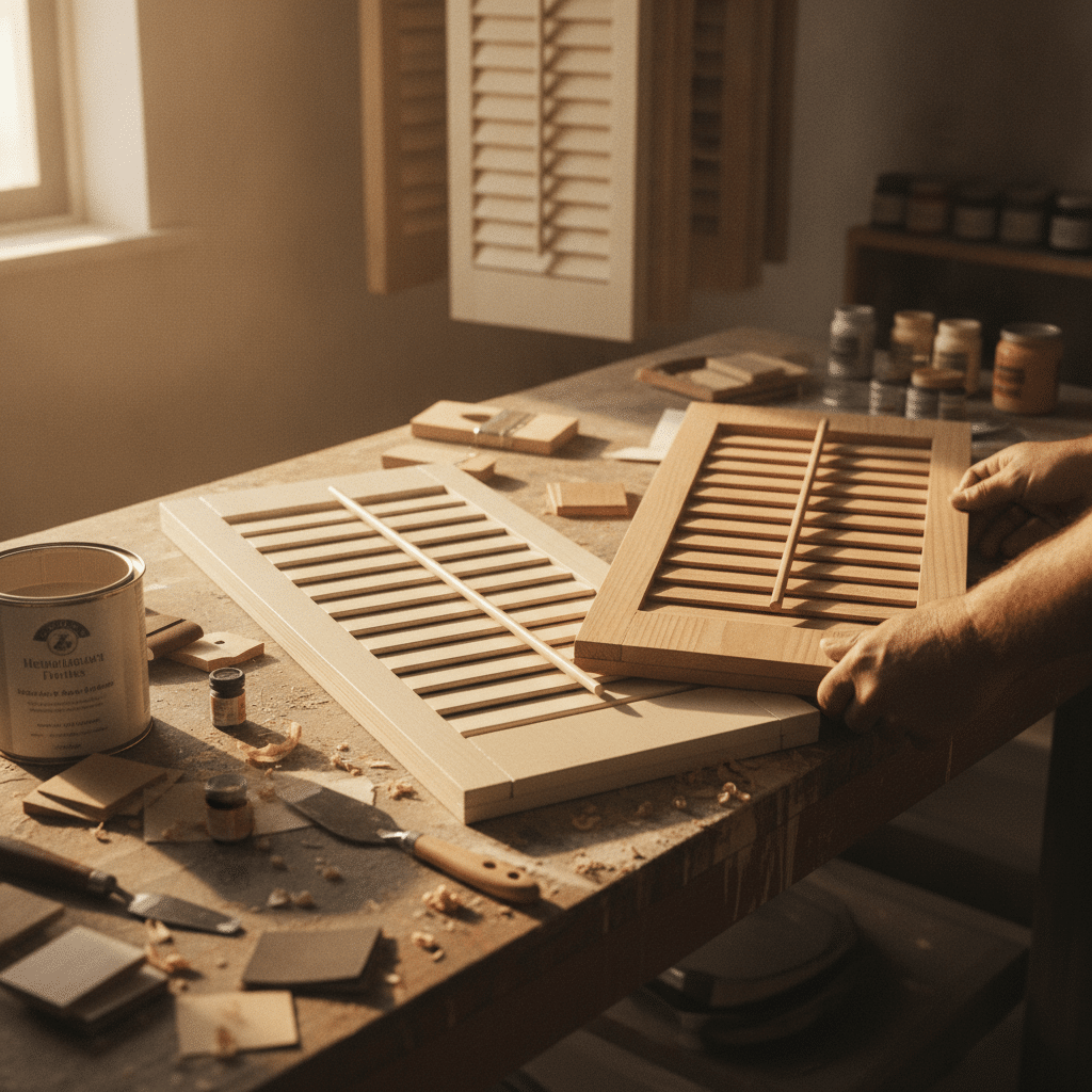Everything You Need to Know About Custom Painted Wooden Shutters