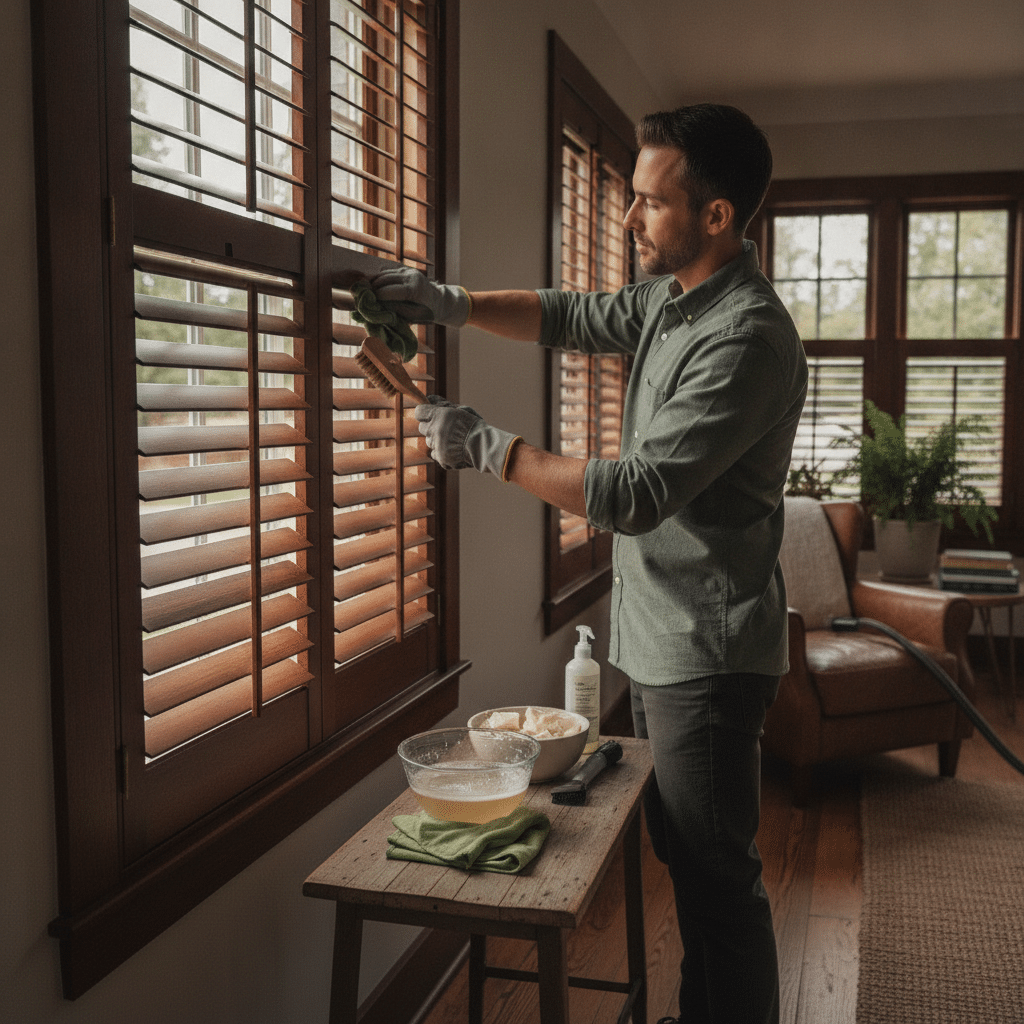 How to Maintain and Clean Premium Hardwood Shutters