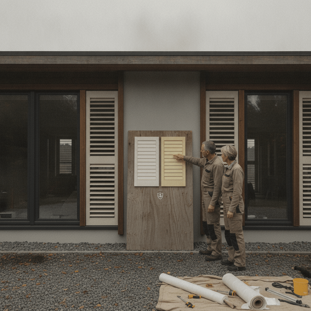Preventing Yellowing: Choosing UV-Resistant Shutter Materials