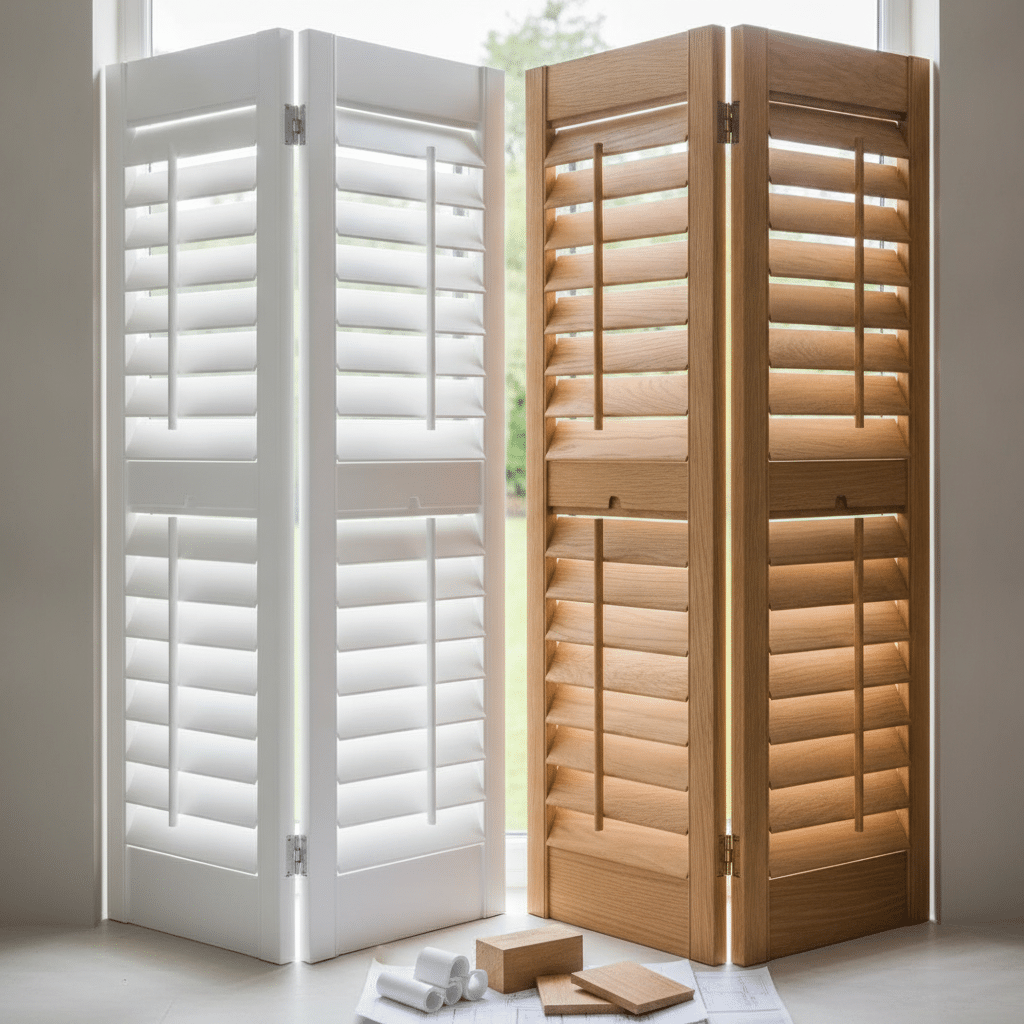 PVC vs Timber Plantation Shutters: Which is Best for Your Home?