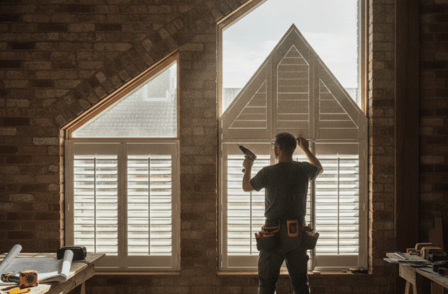 Solving Light Control Issues in Angled and Shaped Windows with Shutters