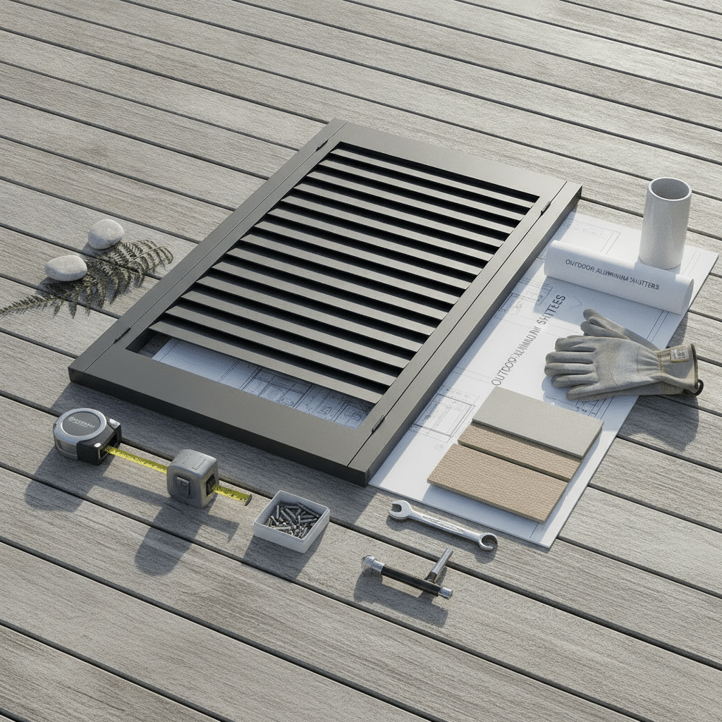 The Ultimate Guide to Outdoor Aluminium Plantation Shutters